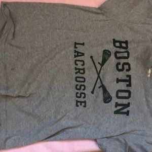 Boston lacrosse t shirt